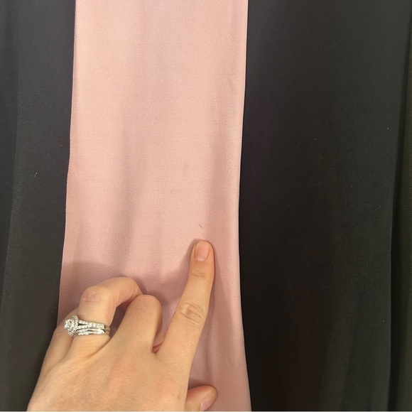 Hutch Colorblock Pink Black Fit N Flare Mini Dress Casual Formal 0X - Picture 5 of 5